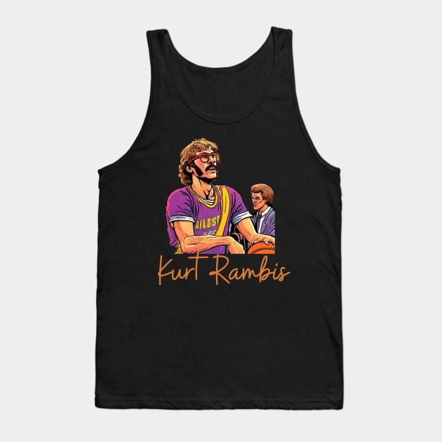 Kurt Rambis Vintage Style Tank Top by Nasromaystro